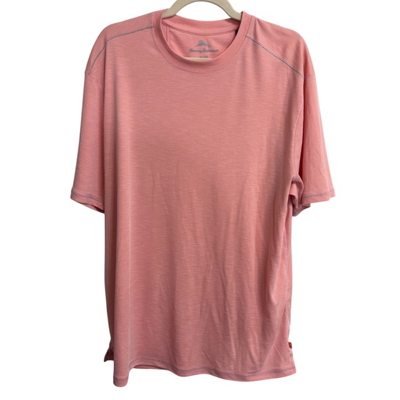 Tommy Bahama Other - Tommy Bahama Men's XL Short Sleeve Crewneck T-Shirt Salmon Pink Coastal